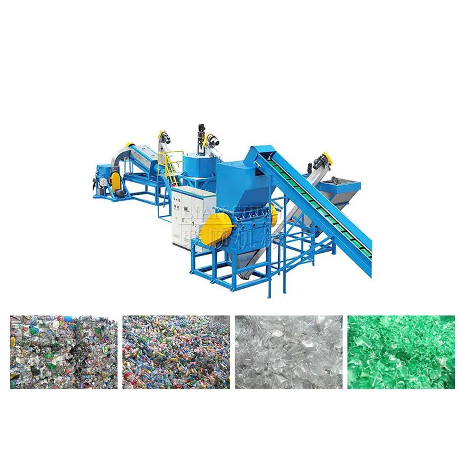 PET Bottle Washing Recycling Machine